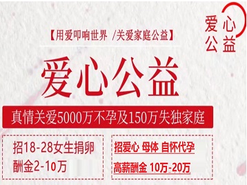 闻喜捐卵助孕生子 爱心志愿者招募